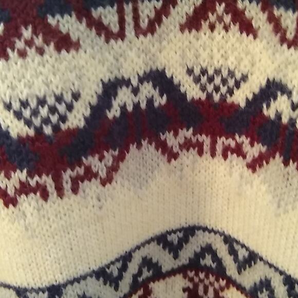 Scandia woods men's  Nordic sweater Size L. Warm - Picture 3 of 8